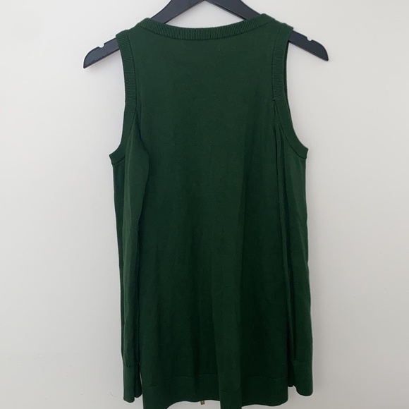 Michael Kors Cold Shoulder Side Zip Sweater - Picture 7 of 10